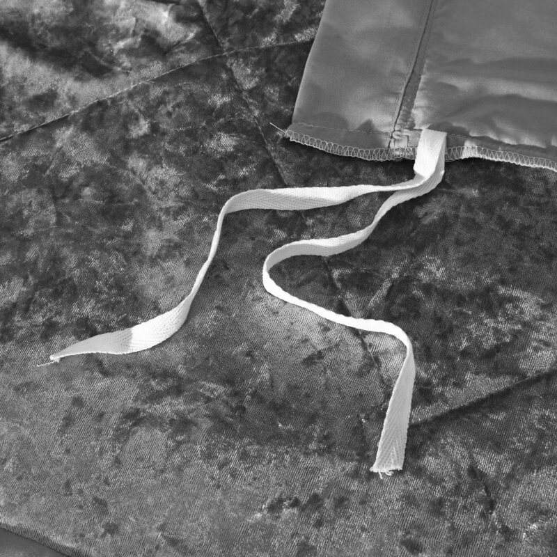 Comforter Soft Navy Velvet Set