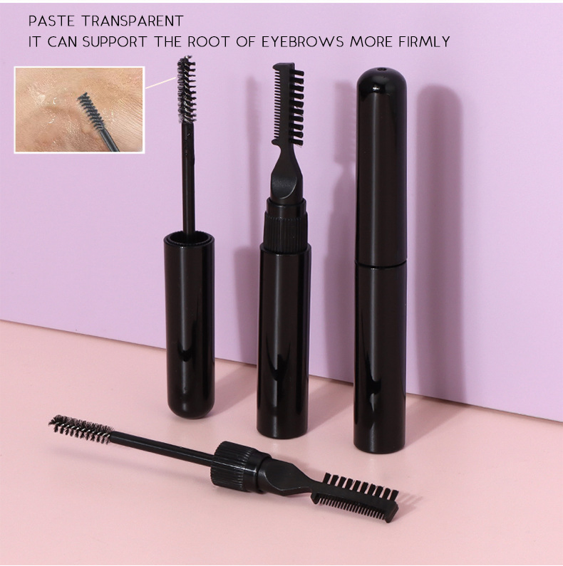 Customized Clear Eyebrow Gel Styling Glue Shaping Brow Gel with Brush