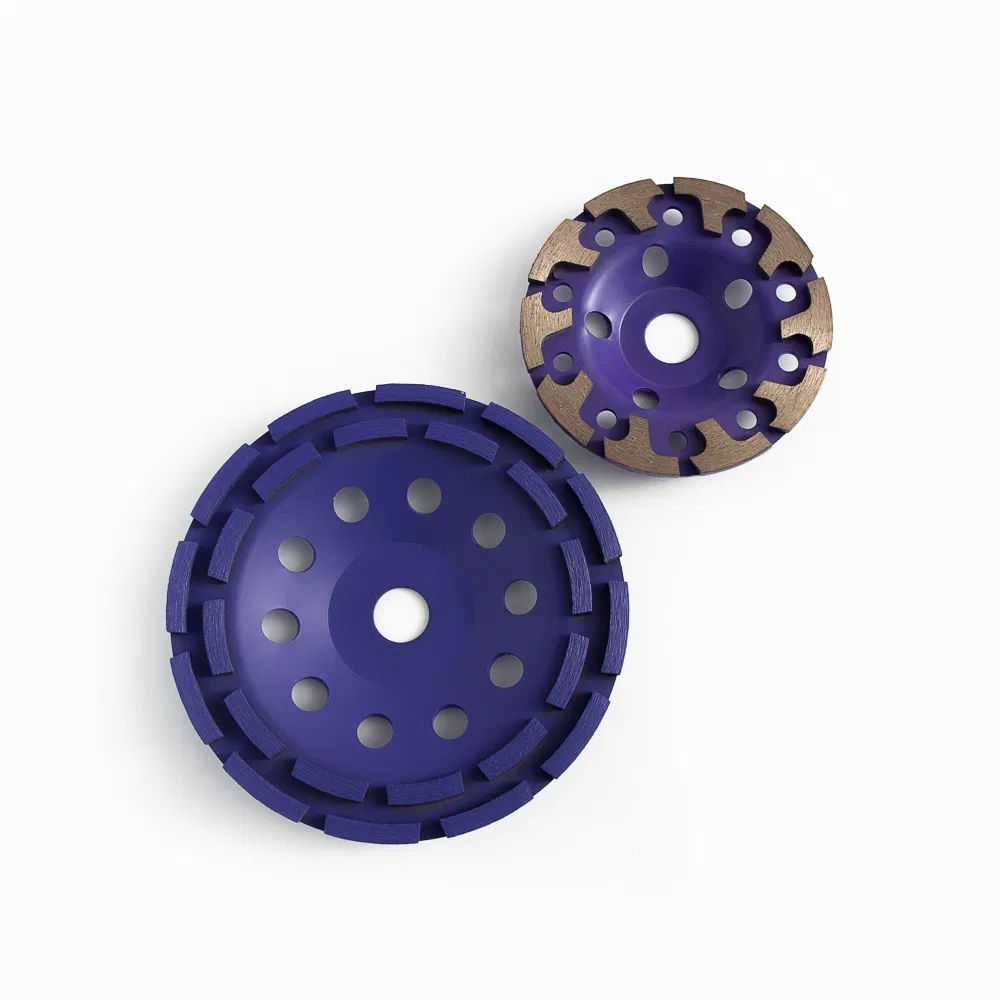 Cyclone Diamond Cup Wheel T Segment Double Wheel