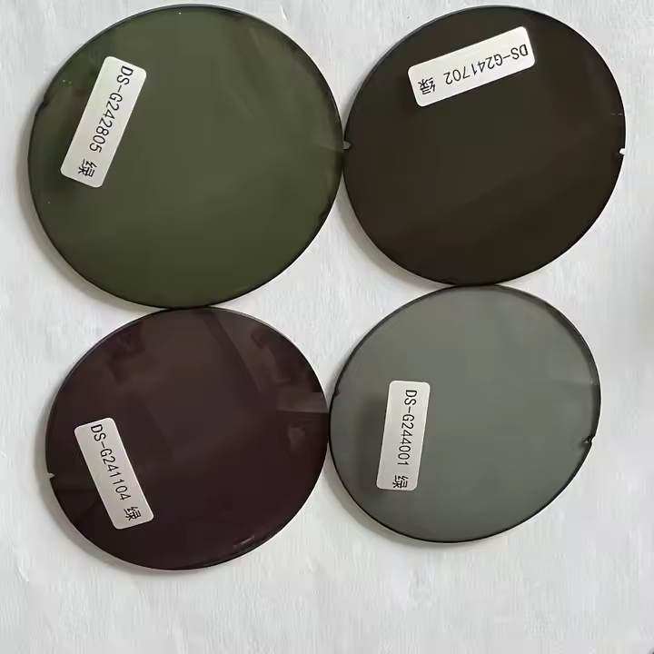 Summer Fashion Glasses Sunshade Exclusive Solid 1.61 Index Cr39 Sunglasses Lenses