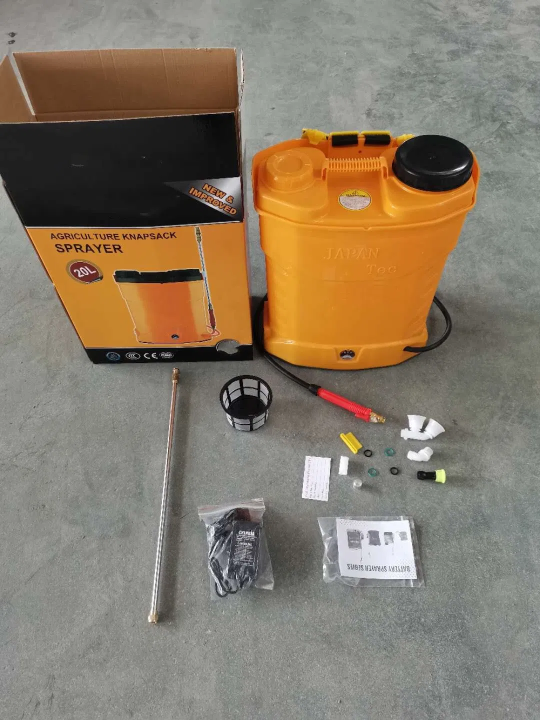 20L Knapsack Motosierras, Motobombas Electric Power Battery Pressure Sprayer