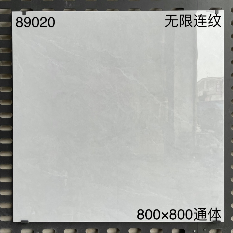 80X80cm Glossy Marble Firebrick Floor Tiles Polished Glazed Porcelanto Porcelain Grey Ceramic Tile for Living Room