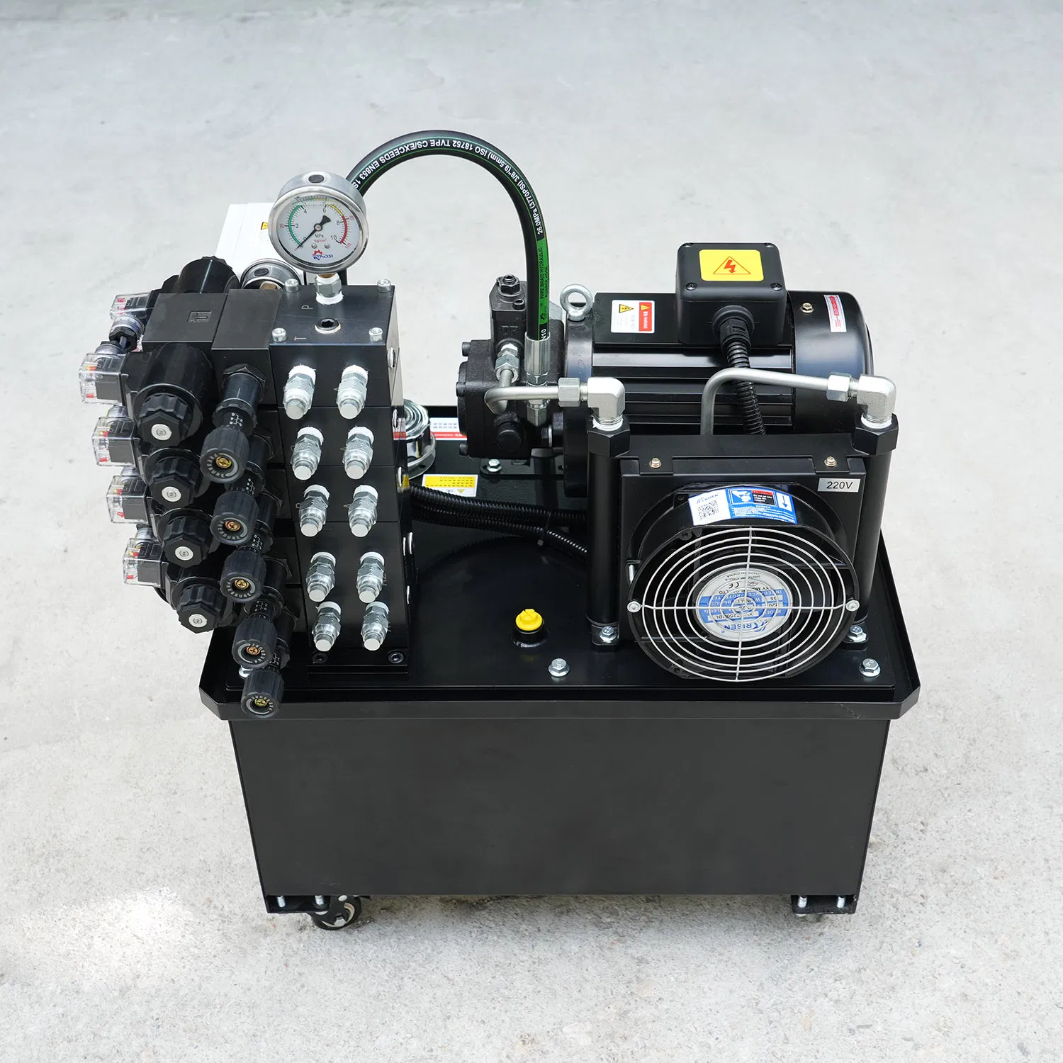 Advanced Customizable Hydraulic System with Quinary Circuit Design