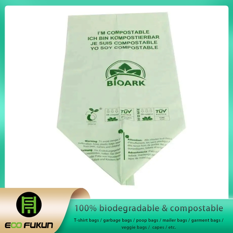Compostable 13 Gallon Fresh Clean Green Polypropylene Kitchen Flap Trash Bag