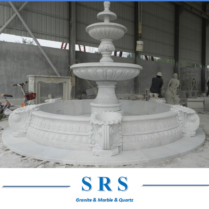 Hot Sellingcarving Luxury Indoor Villa Marble Fireplace Mantels
