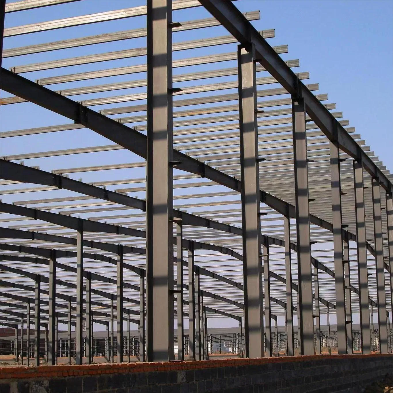 Prefab/Prefabricated Large-Span Industrial H Beam Customized Construction Galvanized Cheap Metal Steel Workshop Steel-Structure for Industry/Factory/Hospital