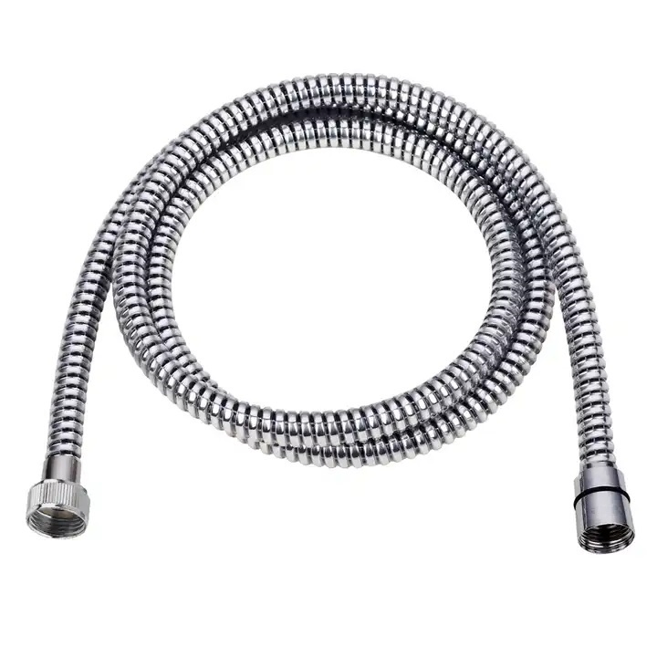 White 1.5m Flexible PVC Shower Hose for Hand Shower