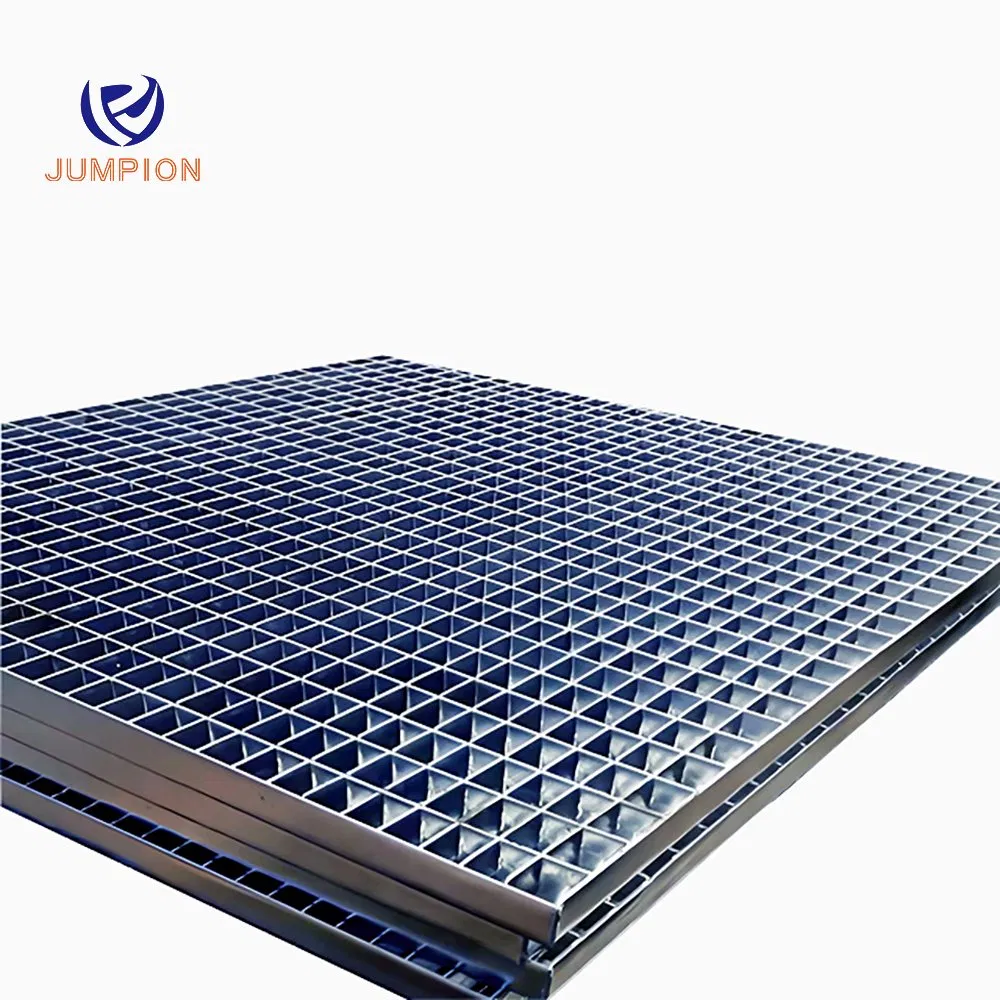 Heavy-Duty Serrated Hot DIP Galvanized Steel Grating Metal Building Steel Structure Fabrication