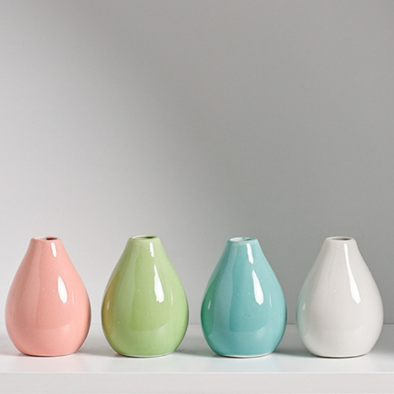 Nordic Style Handmade Ceramic Art Vases Minimalist Ceramic Vase Decor