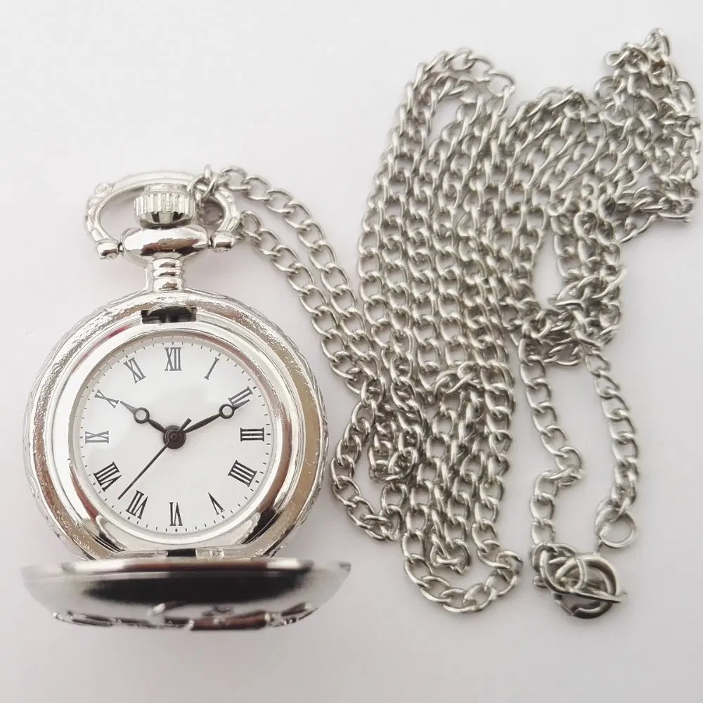 Custom Fashion Small Pocket Necklace Pendant Watch for Gift