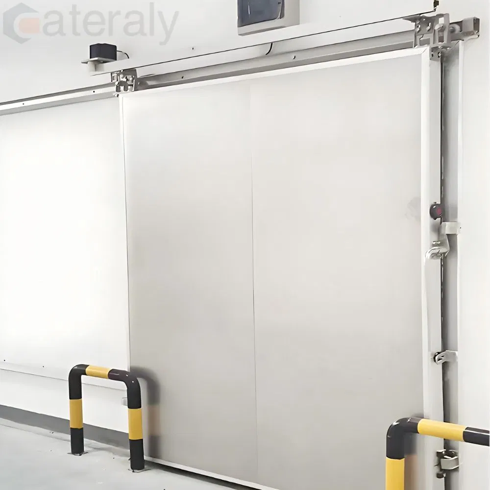 Weather-Resistant Cold Storage Door with Versatile Sliding Features