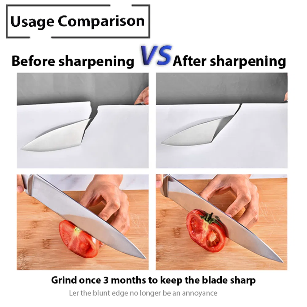 Adjustable Angle Sharpener Knife Sharpener Scissor Sharpener Rolling Knife Sharpener Steel Coarse Fine Knife Sharpener