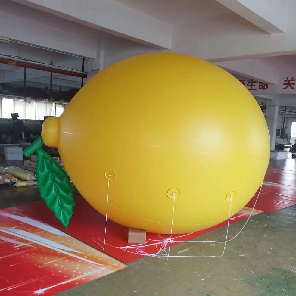 Boyi Customized Inflatable Fruit Balloon PVC Inflatable Lemon