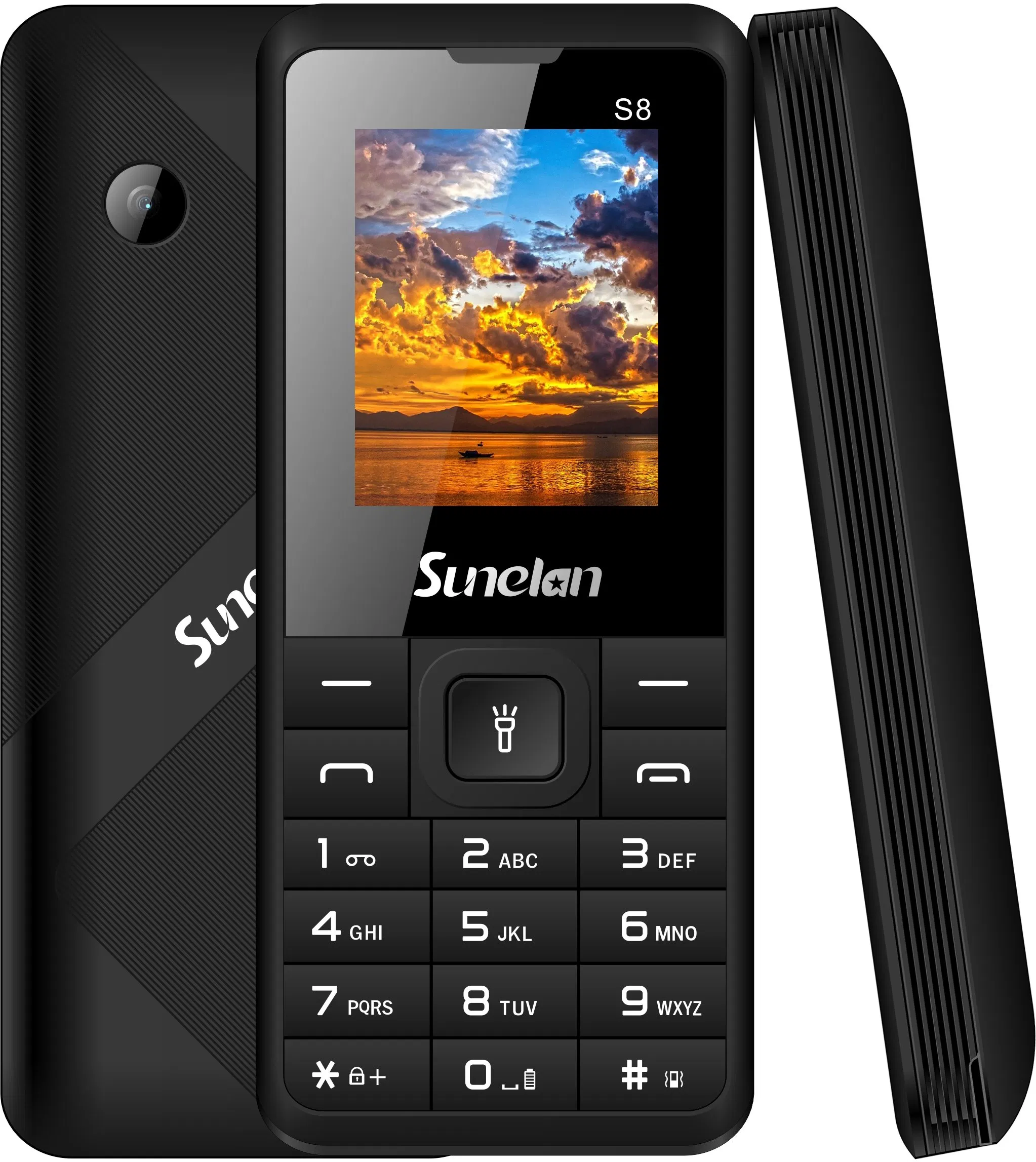 Кнопочный телефон Sunelan S8, 2 SIM, 1000mAh