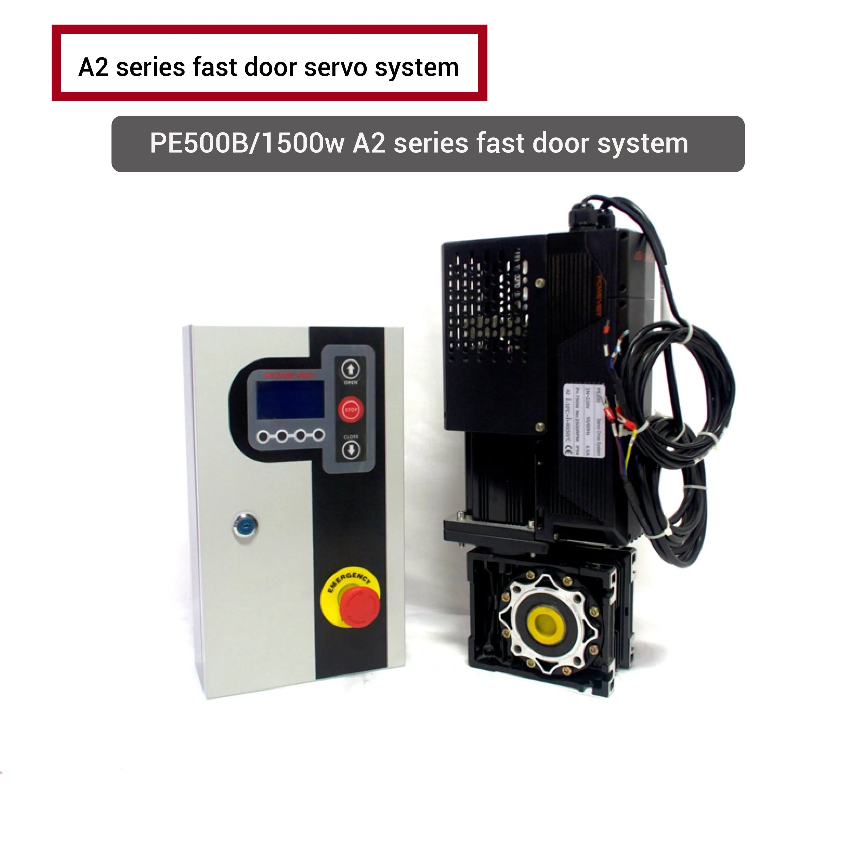 1.5 Kw High Speed Door Operator and Servo Motor A2-PE500 Powever