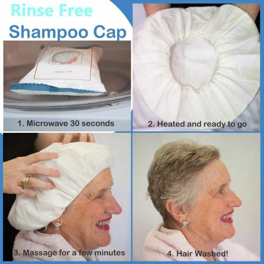 Private Label Pre-Moistened Rinse-Free Shampoo and Conditioning Cap