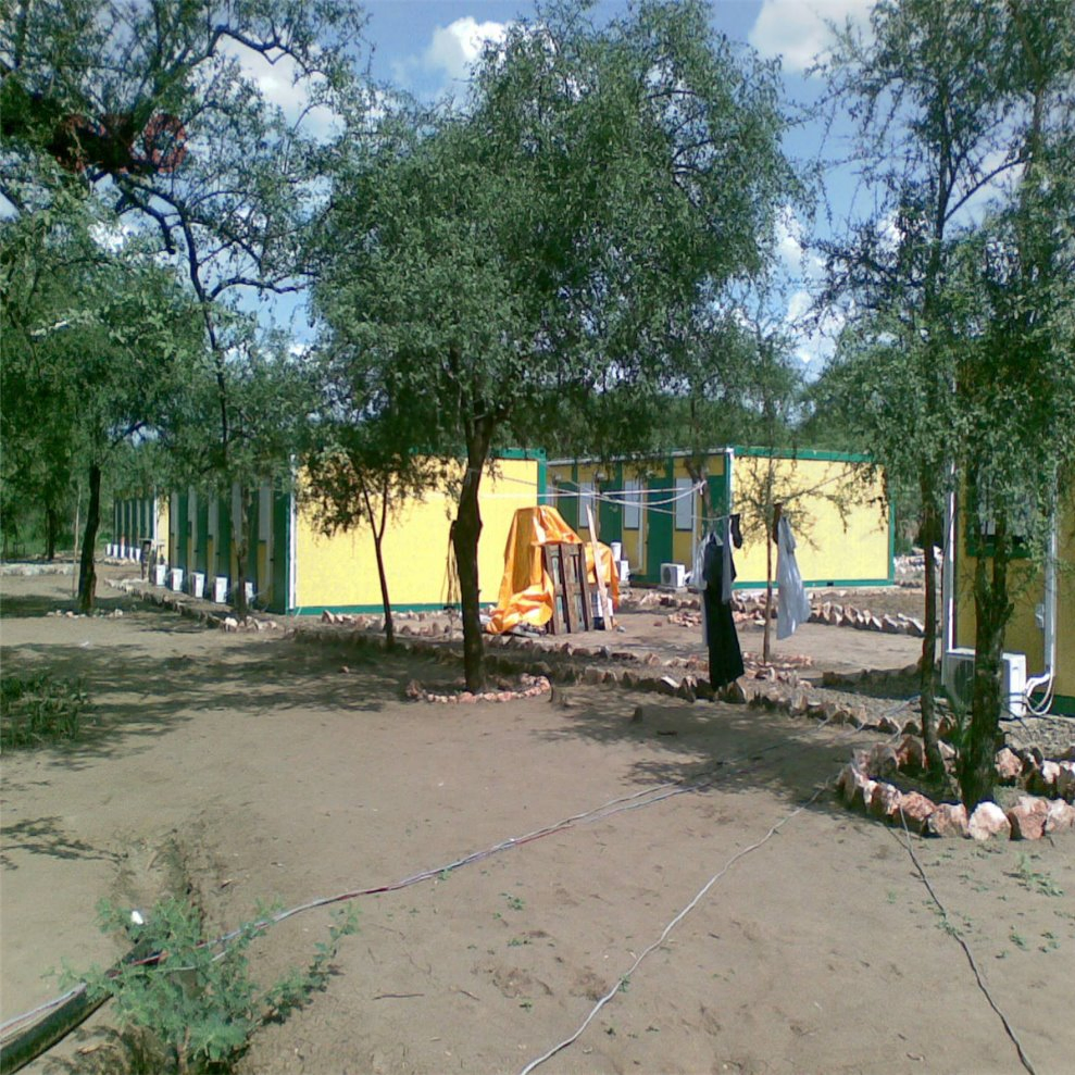 Prefab Steel Construction Portable Labor Camp