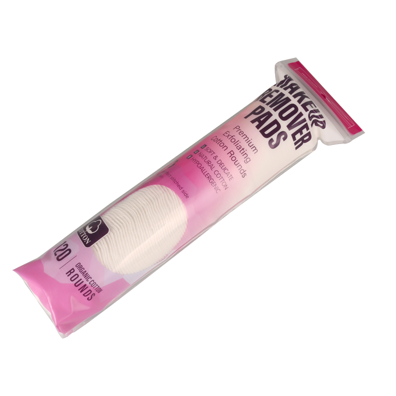 Free Sample Soft Skin Absorbent Disposable Round Organic Cotton Pads OEM/ODM