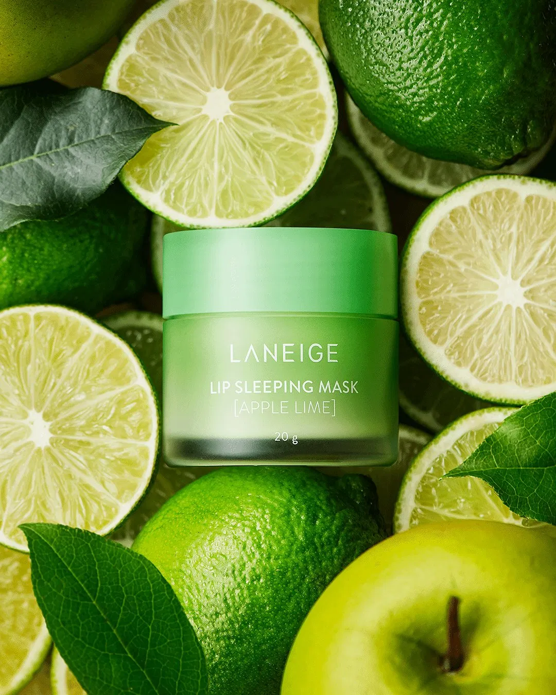 Customized Logo Fruits Moisturizer Hyaluronic Apple Lime Dry Lip Treatment Vegan Hydrating Overnight Lip Sleeping Mask