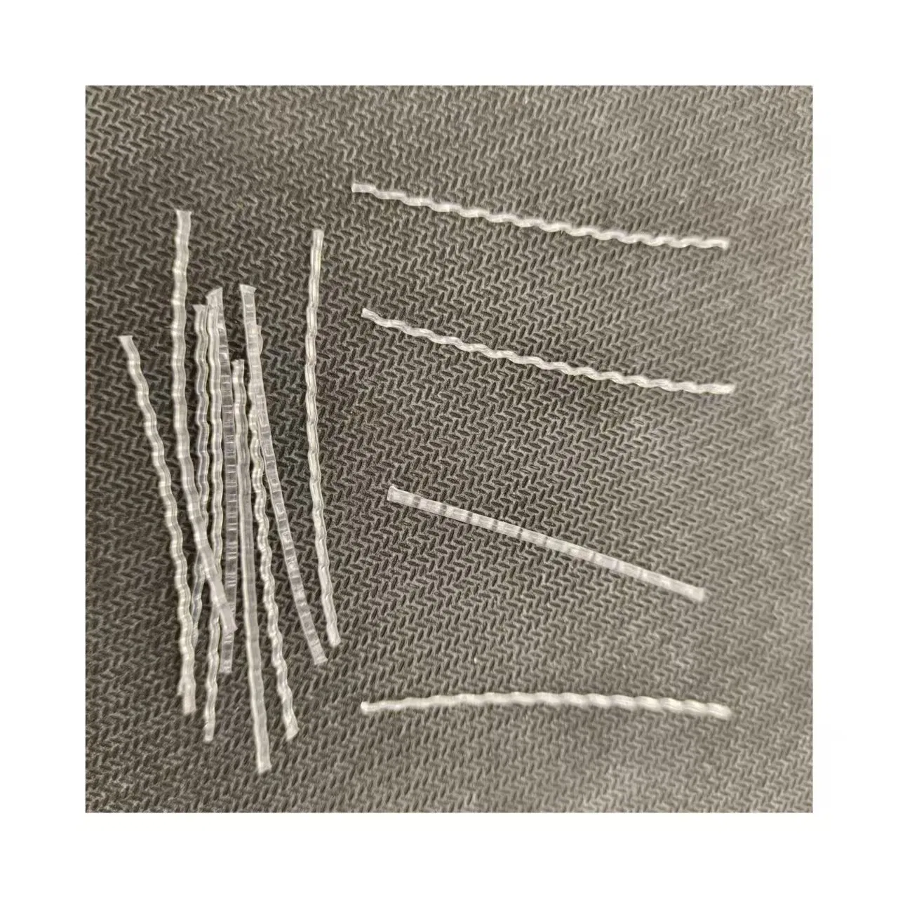 PP Fiber Macro Synthetic Fiber Reinforced Concrete Mortar Polypropylene Plastic Building Materials