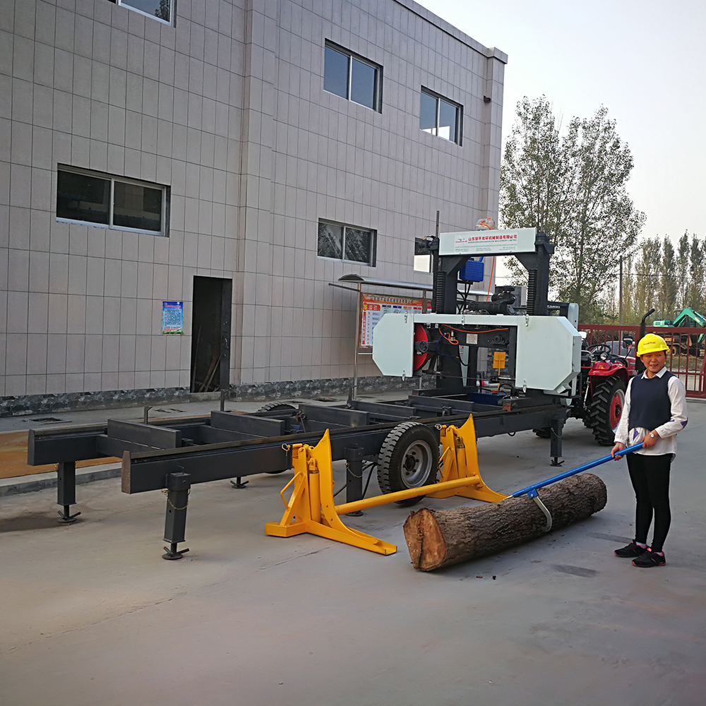 Станок ленточнопильный горизонтальный автоматический по дереву