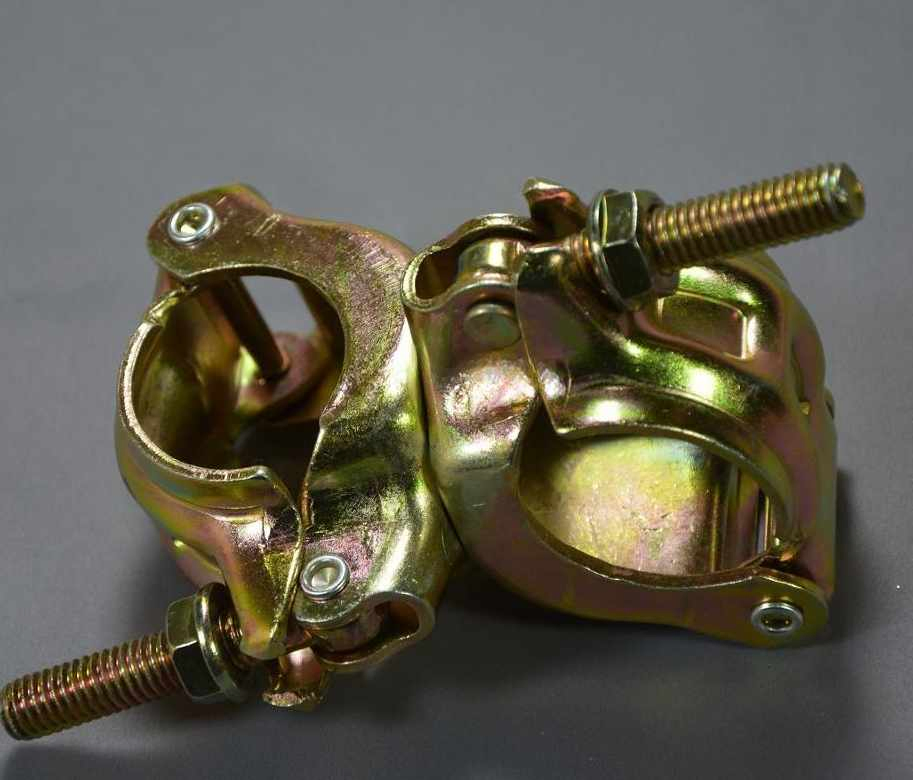 ASTM Forging Fasteners Manufacturers Supply English Cross Right Angle Rotary Fasteners for Construction Scaffolding Construction