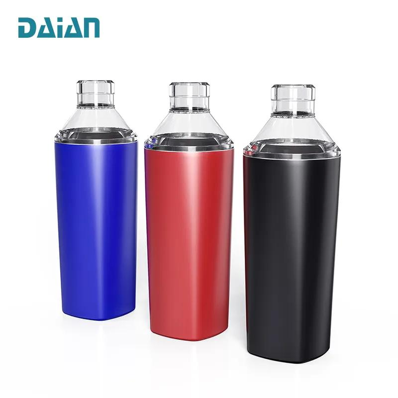 China Supplier Dragon Boat Festival Item Daian 20oz Wine Whisky Tumbler and Drink Mixer Bar Stainless Steel Cocktail Shaker