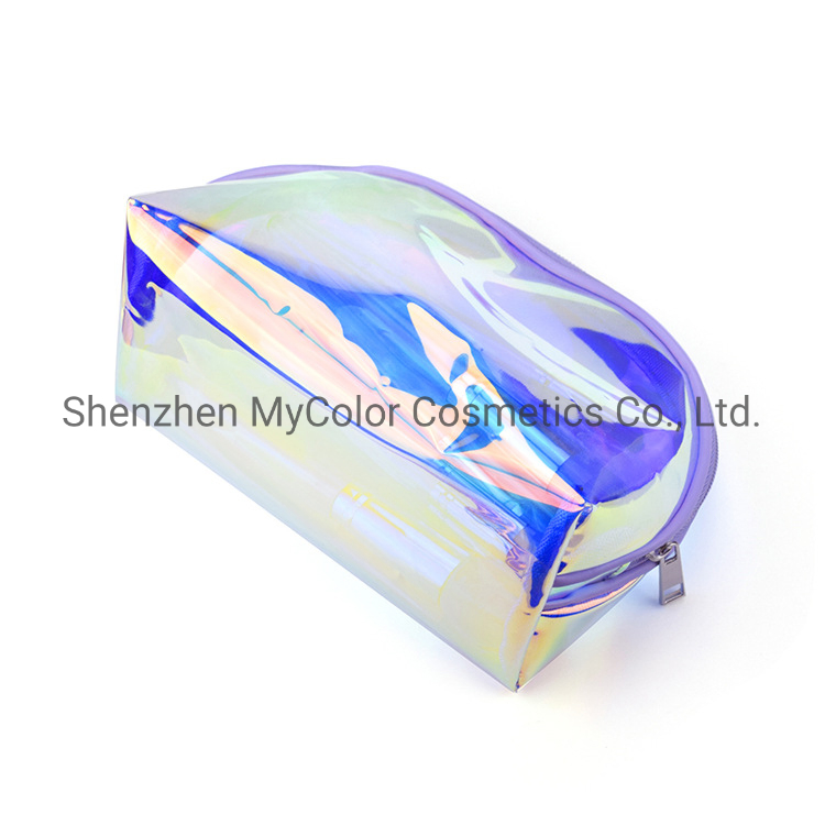 New Gradient Makeup Brushes Set 7PCS Powder Fan Eye Cosmetic Make up Brush with Bag