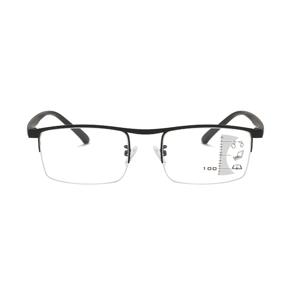OEM Fashion Metal Presbyopia Progressive Multifocal New Reading Glasses