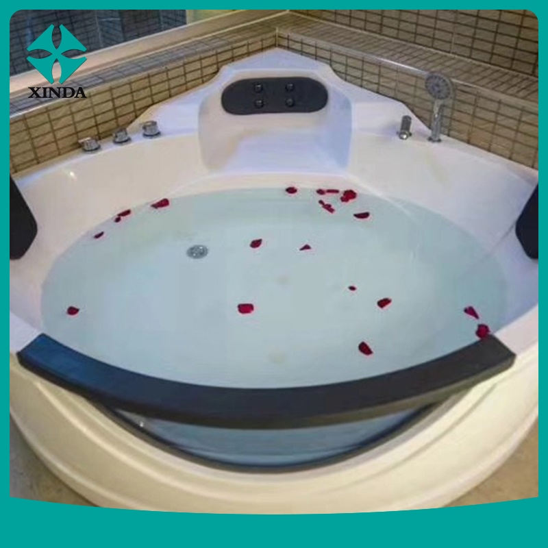 Угловая акриловая ванна SPA с гидромассажем