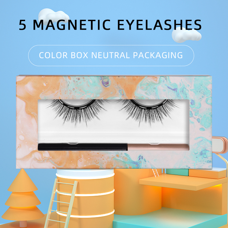 3D 5D 25mm Mink Eyelashes with Customized Logo Free Paper Packaging Box
