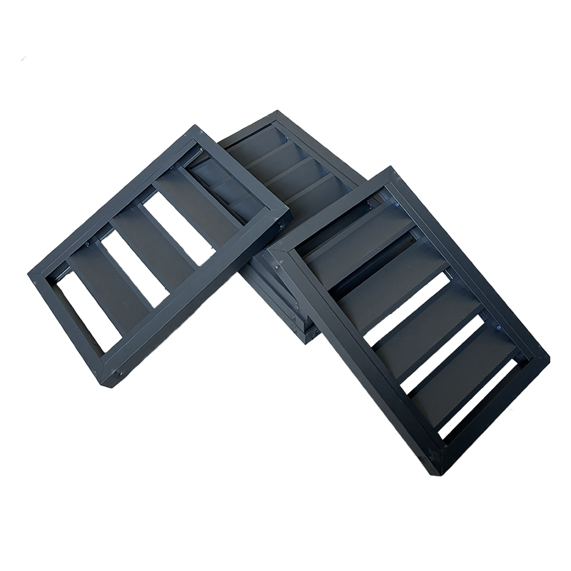 Powder Coated Aluminum Louver and Air Vent Louver for Warehouse Wall Exhaust and Building Sunshade