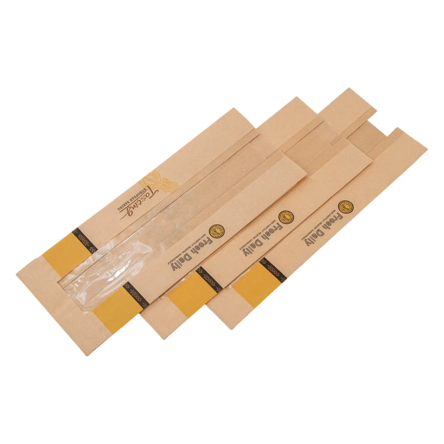Supermarket Fresh Vegetable Clear Plastic Roll HDPE Produce Bags in Rolls