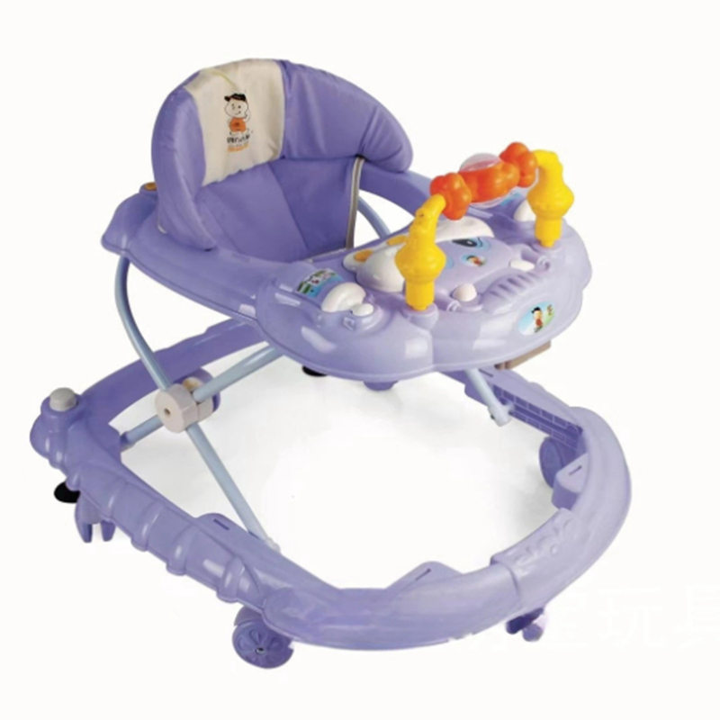 High Quality 6-18 Months Foldable Anti Rollover Baby Kids Walker