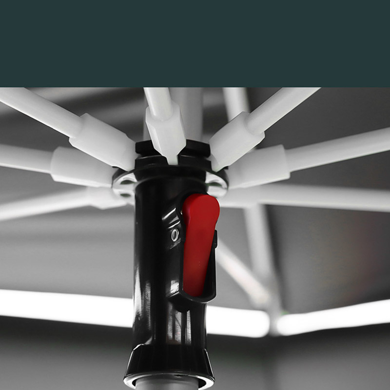 Straight Long Fishing Umbrella Black UV Coated Umbrella