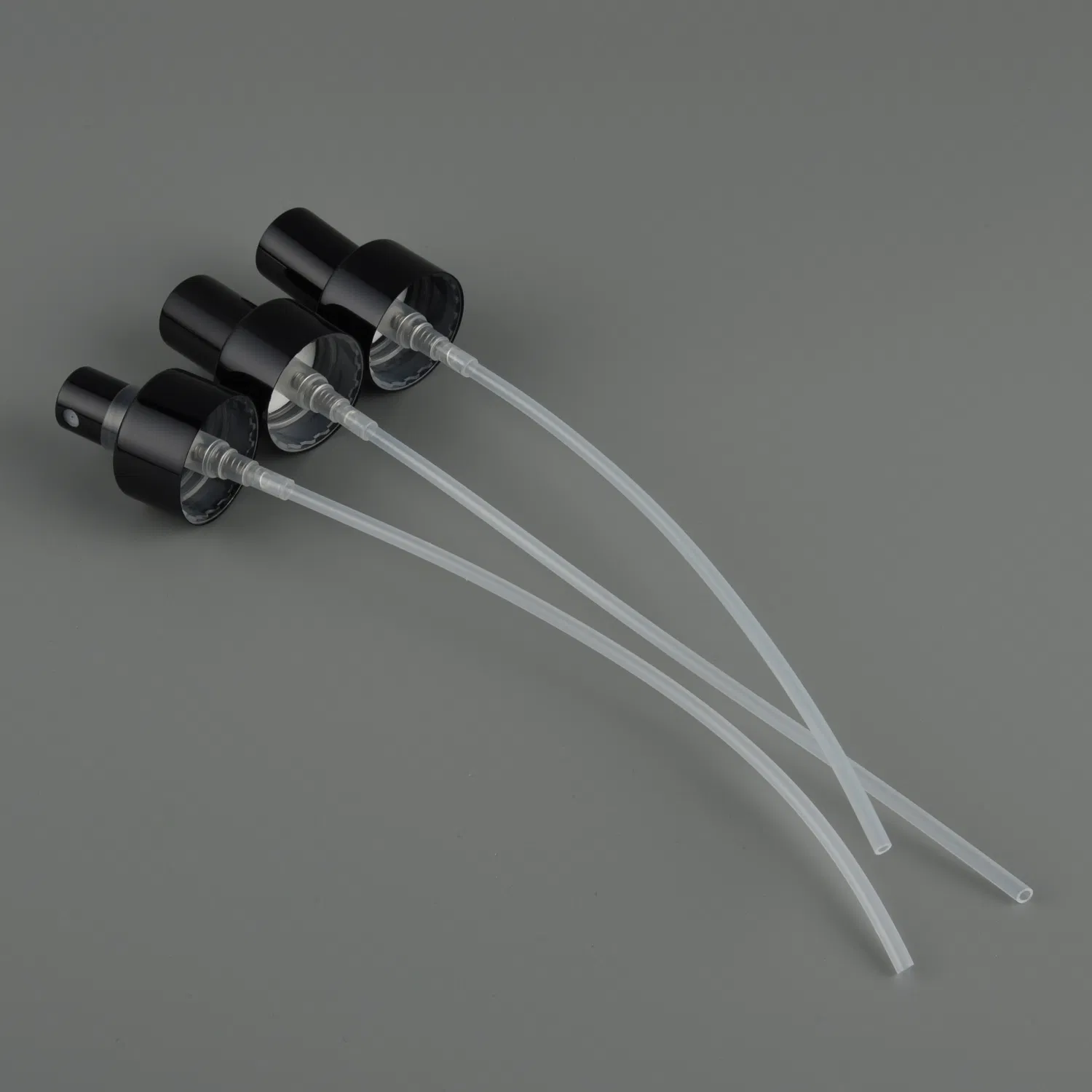 Ribbed Glass Bottle White Fine Fea Pump Mist Sprayer for Fea Crimp Glass Bottle Sprayer Dispenser Sprayer Aluminum Sprayer Fine Spray