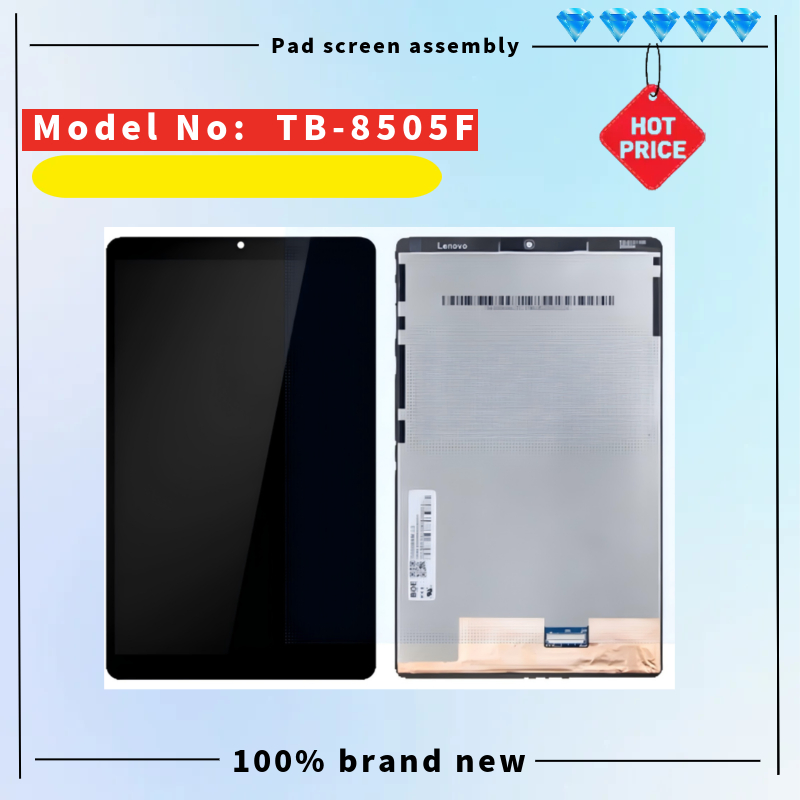 Len Tab M8 Screen Assembly Tb-8505f Screen 8505m N LCD Display Integrated Cover