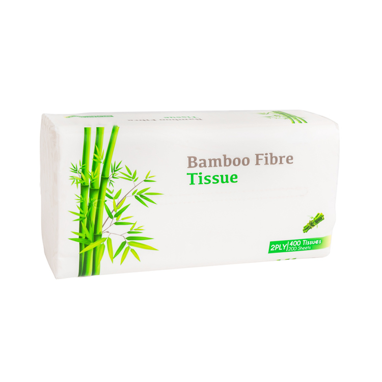 Bulk Supply Bamboo Pulp Facial Tissue Eco Friendly and Compostable
