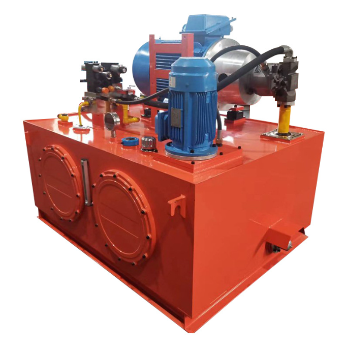 Гидравлическая насосная станция с PLC управлением