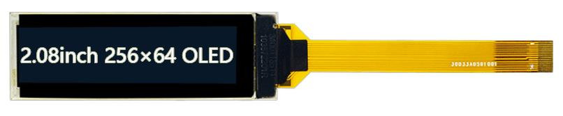 OLED-дисплей 0.49 дюйма, синий/белый, 64x32 точек