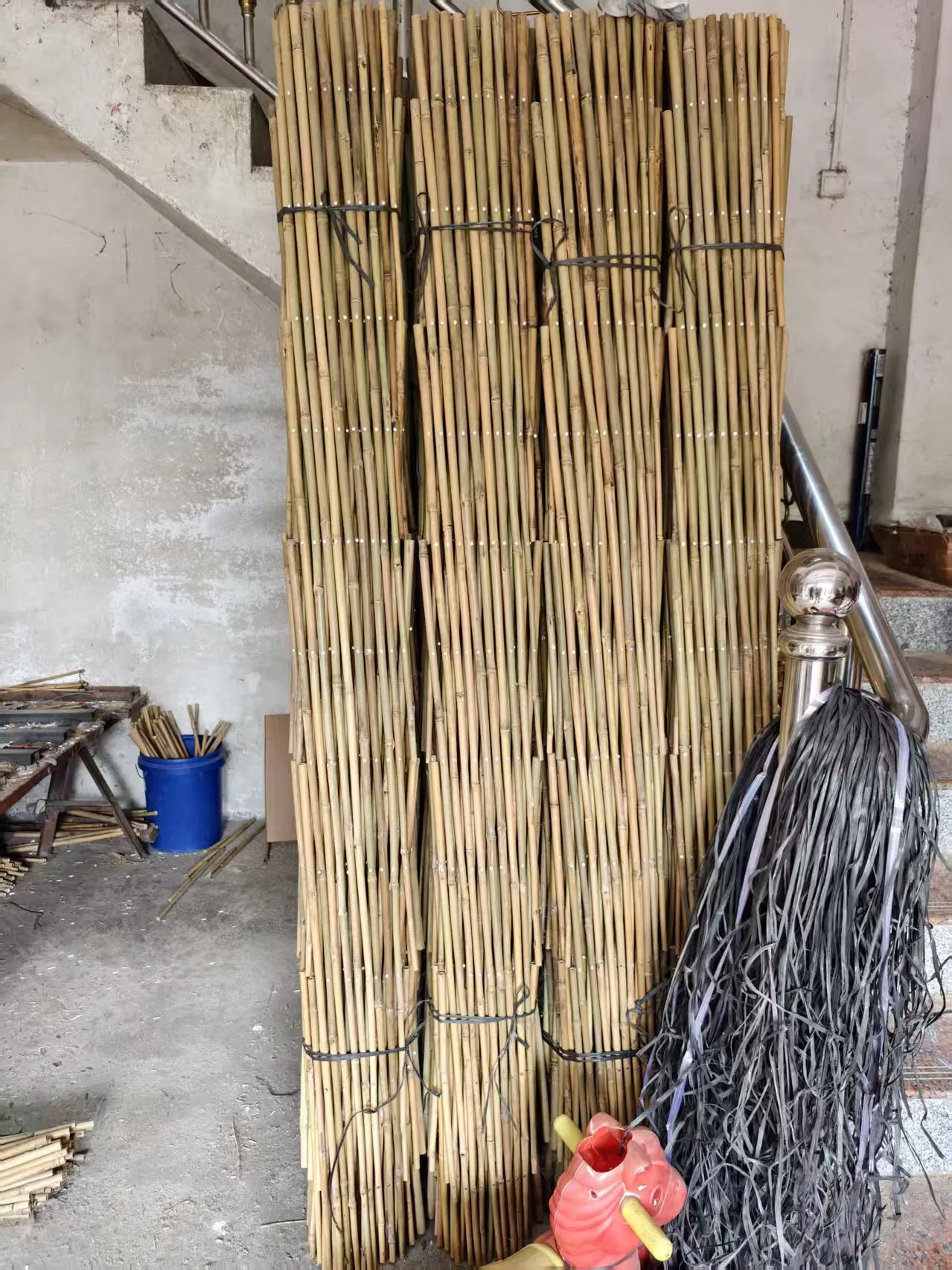 Bamboo Pole Great for Crafts, Fencing, or Decorative Use