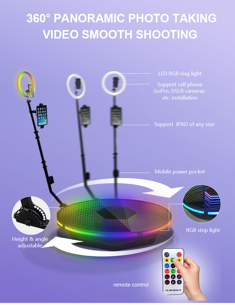 Роботизированный док для 360 фото-будки