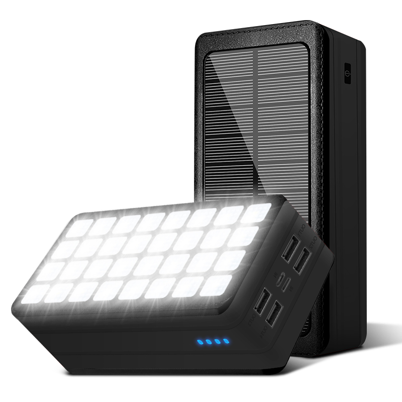 Внешний аккумулятор 50000 mAh с фонарем 32-LED