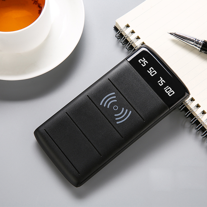 a Lightweight 10000mAh Fast Wireless Mobile Power Bank Suitable for All Devices