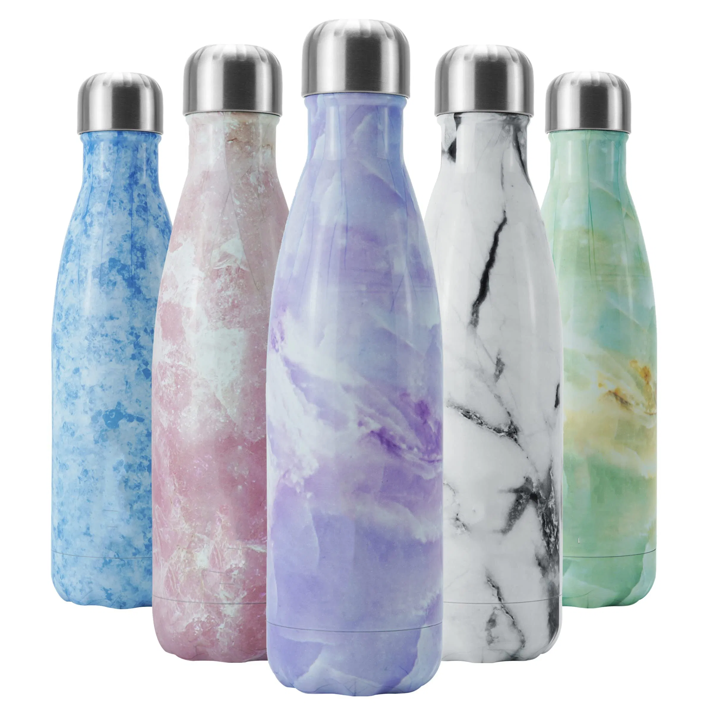 Термос 500 мл из нержавеющей стали с печатью