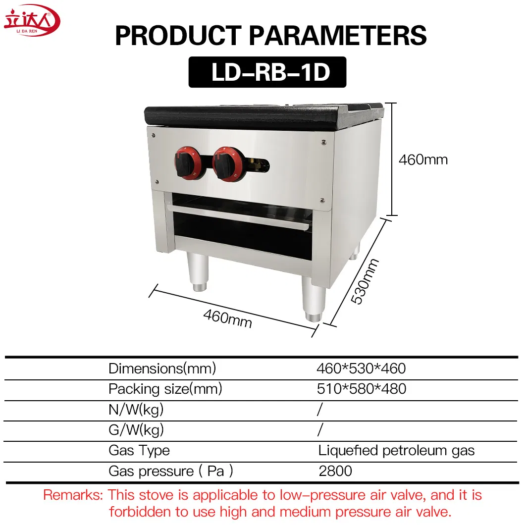 LPG Dual Burner Cooker Gas Stove
