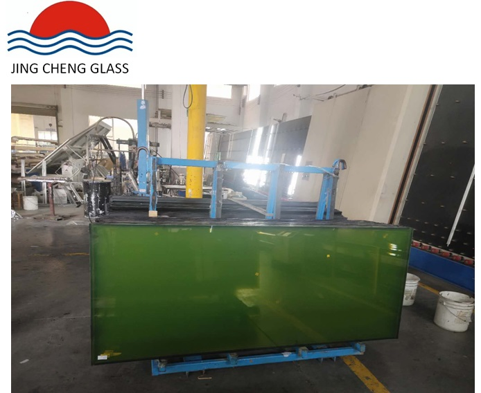Insulating Glass Low E Glass Curtain Wall for Commercial Building