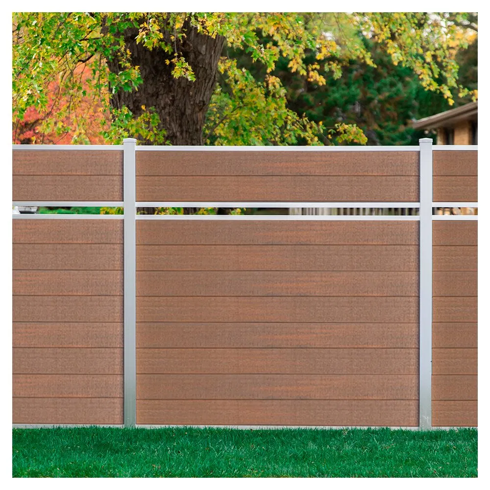 Popular Design Formland Railing Safety Barrier Temporary Fencing Yard WPC Fence