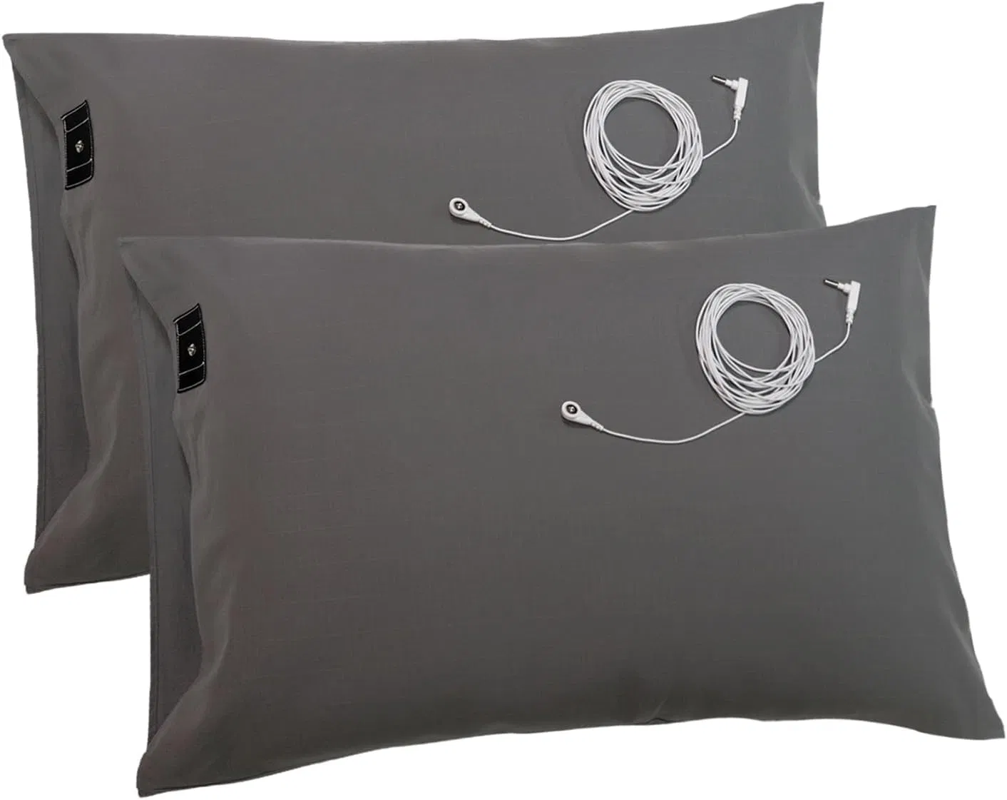 Grounding Pillowcase, with Sliver Fiber for Better Sleep, Pain Relief, Inflammation