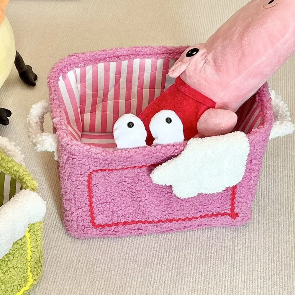 Funny Storage Basket with Handles Clothing Toys Organizer Mi26212